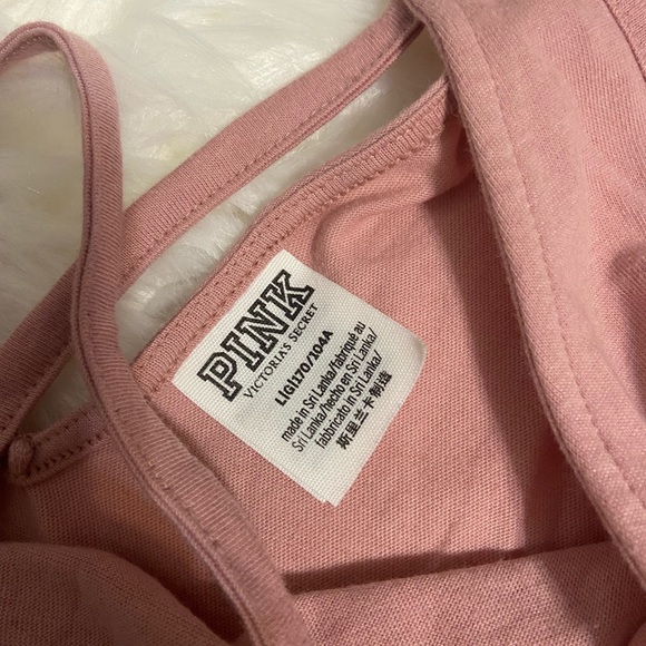 PINK tank top Size L - Picture 2 of 2
